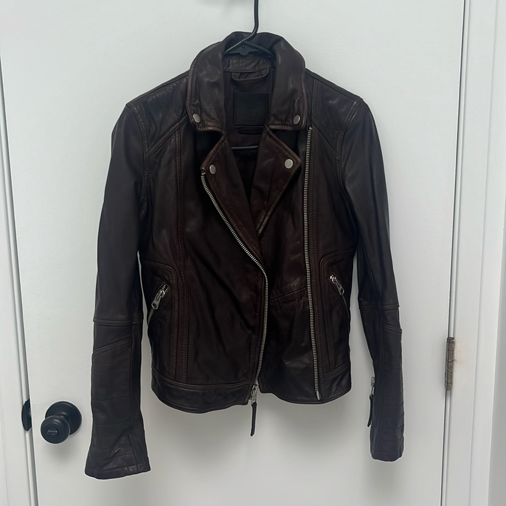 Abercrombie & Fitch | Genuine Leather | XS | Brown